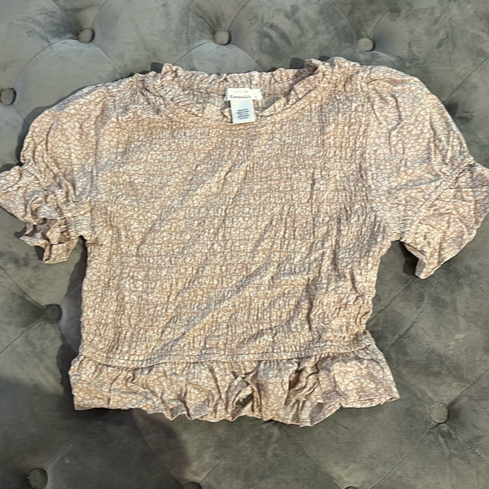 Urban Romantics Small Printed Boutique Top